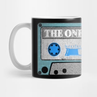 the oneders blue cassette Mug